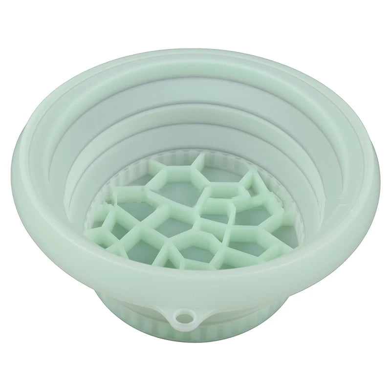 Collapsible Face Ice Bath BowlPortable Reusable Ice Bath BowlSilicone Bowl For Soaking Face Ice BathKitchen Bathroom Products
