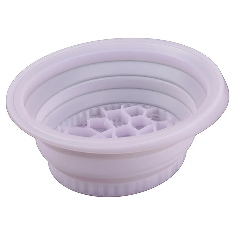 Collapsible Face Ice Bath BowlPortable Reusable Ice Bath BowlSilicone Bowl For Soaking Face Ice BathKitchen Bathroom Products